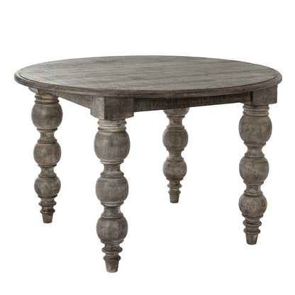 Satin Finish Circular Dining Table