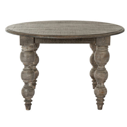 Satin Finish Circular Dining Table