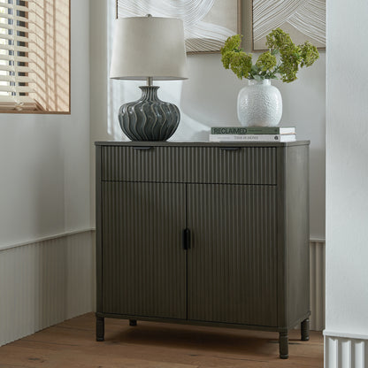 Mediterranean Patterned Single-Drawer Cabinet