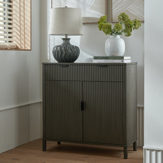 Mediterranean Patterned Single-Drawer Cabinet
