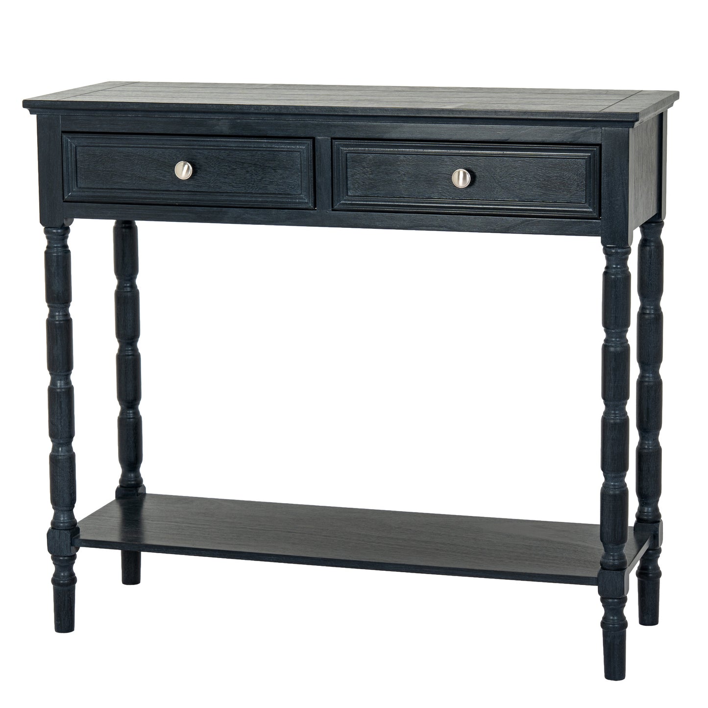 The Sculptural Contour Twin-Drawer Console