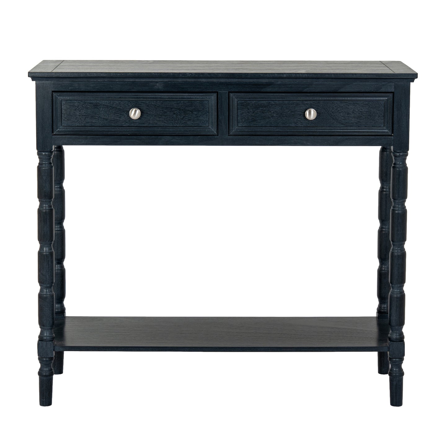 The Sculptural Contour Twin-Drawer Console