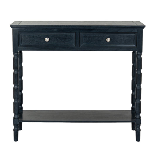 The Sculptural Contour Twin-Drawer Console