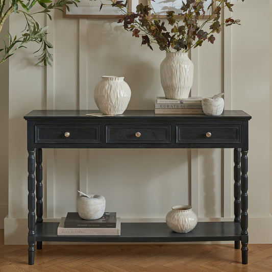 The Sculptural Contour Triple-Drawer Console