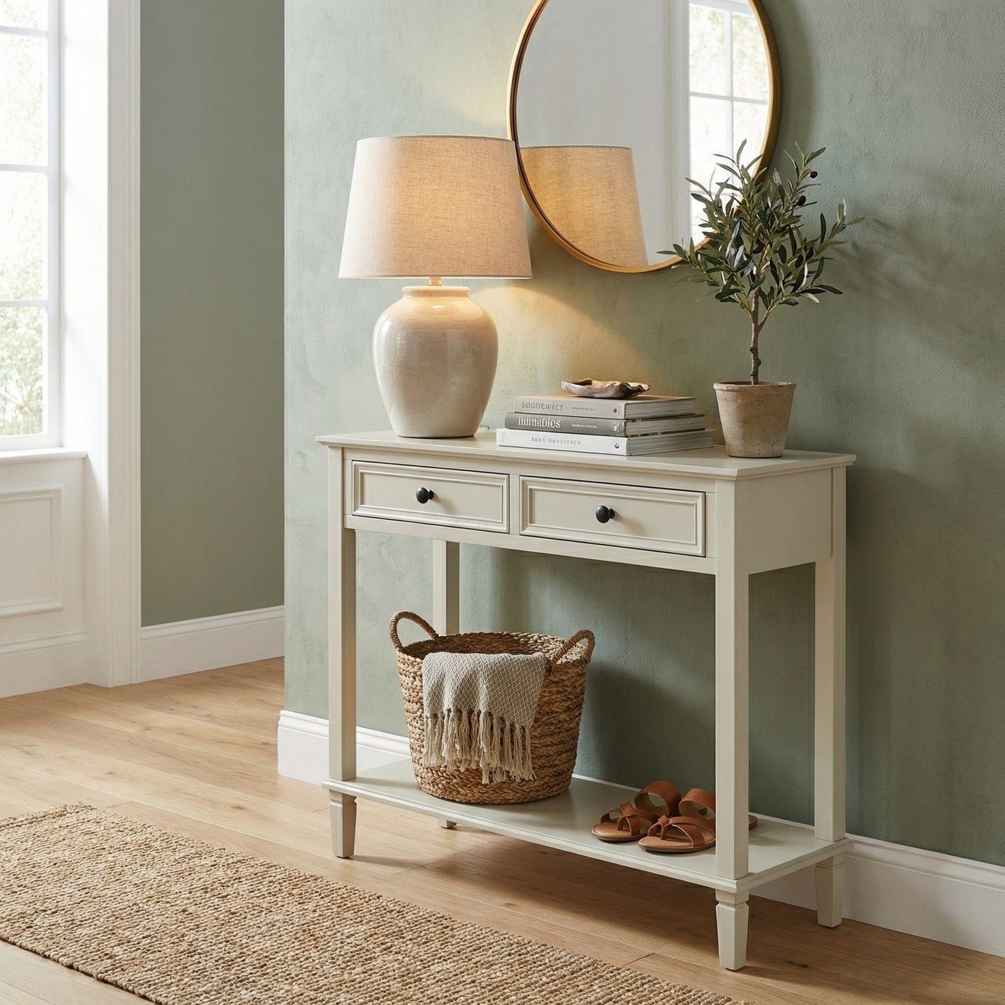 The Marais Heritage Twin-Drawer Console