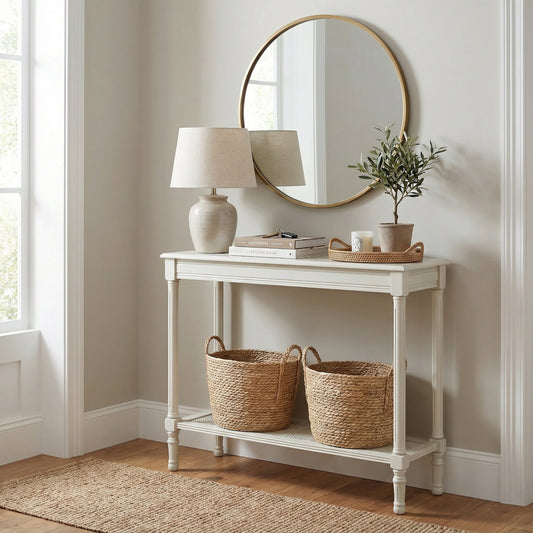 The Marais Rattan Hallway Console