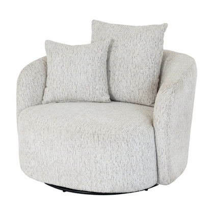 Tactile Swivel Lounge Chair