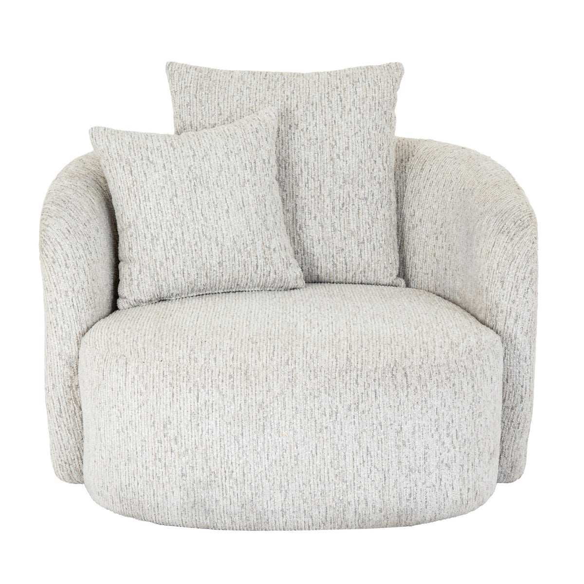 Tactile Swivel Lounge Chair