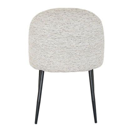 Contoured Fabric Dining Chair