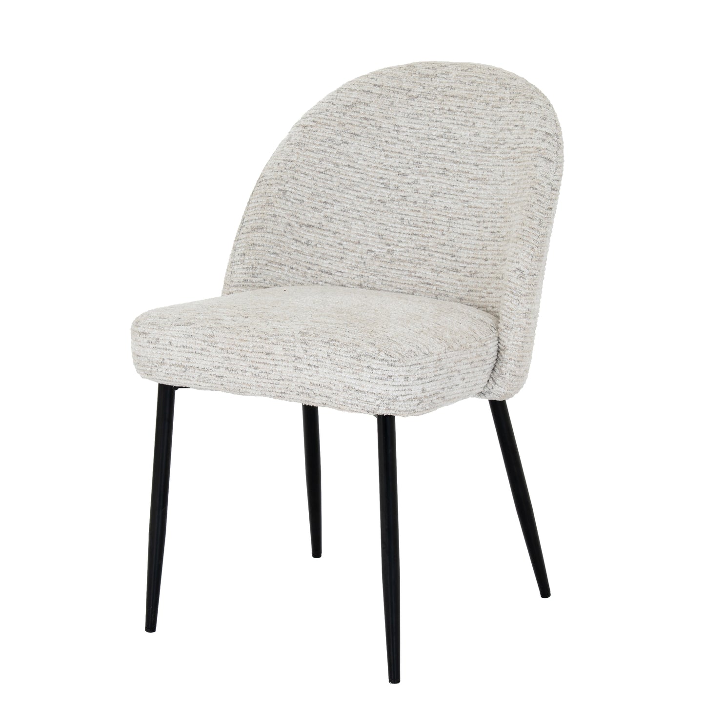 Contoured Fabric Dining Chair