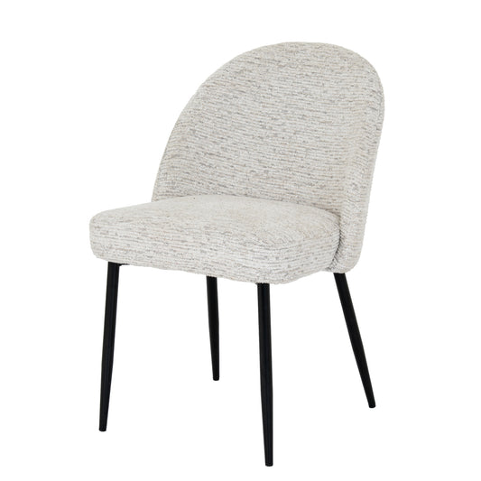 Contoured Fabric Dining Chair
