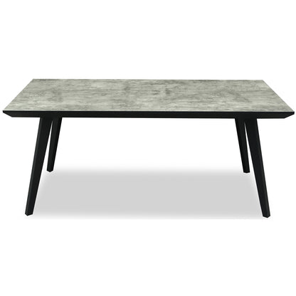 Satin Finish Linear Dining Table