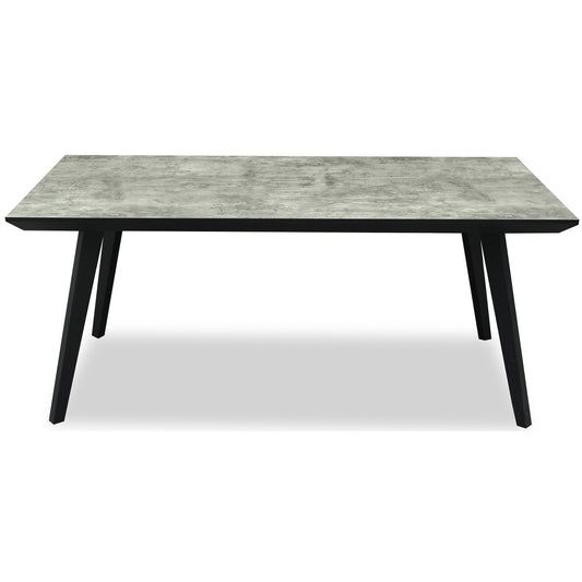 Satin Finish Linear Dining Table