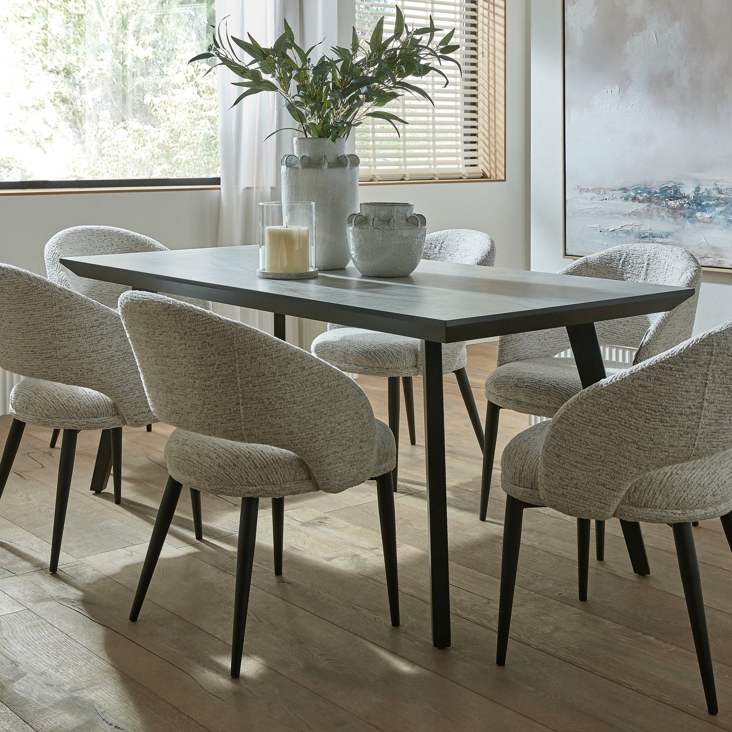 Natural Grain Rectangular Dining Table