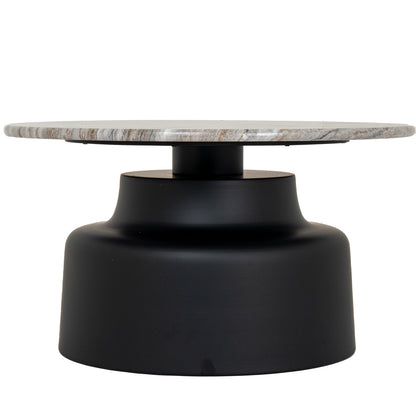 Satin Finish Circular Coffee Table