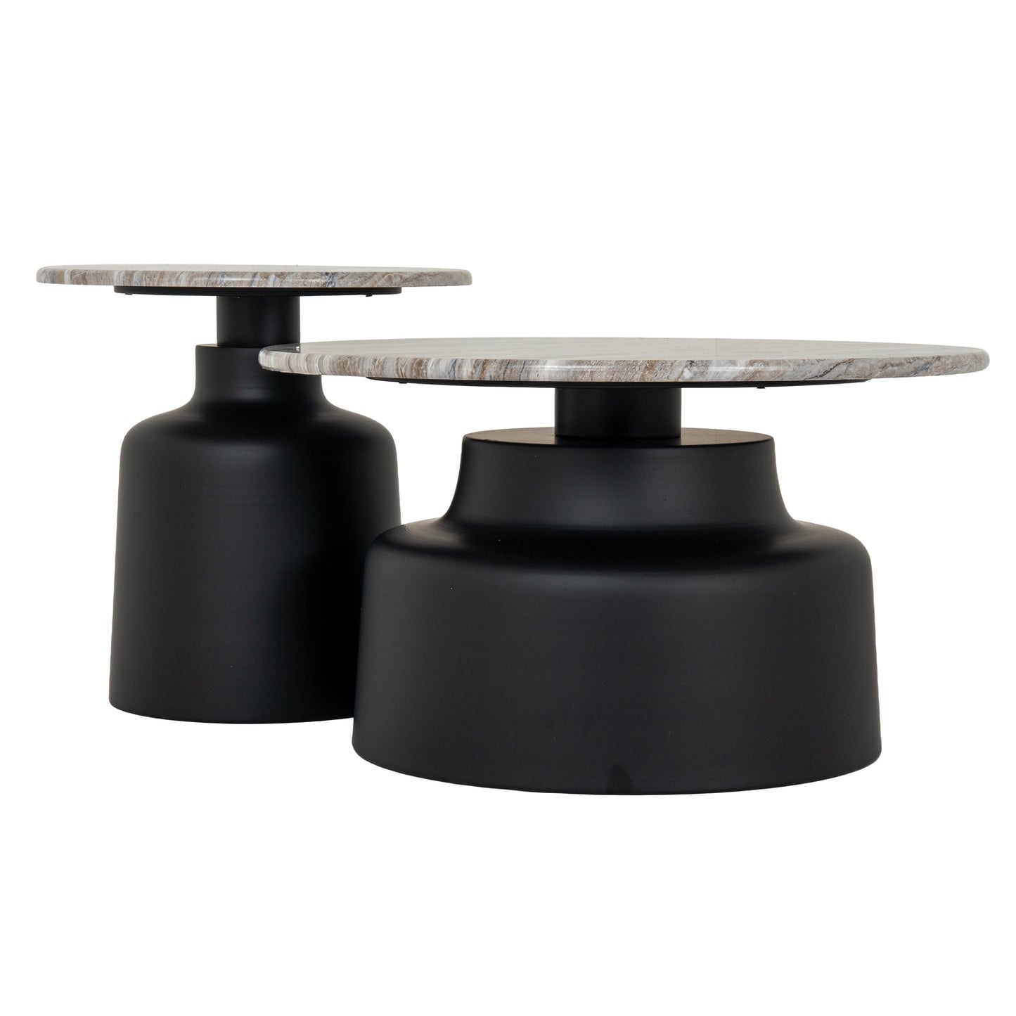 Satin Finish Circular Coffee Table