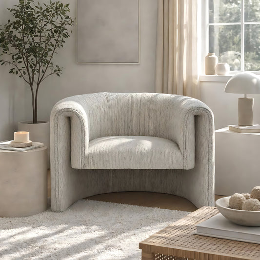 The Elara Mist Accent Chair