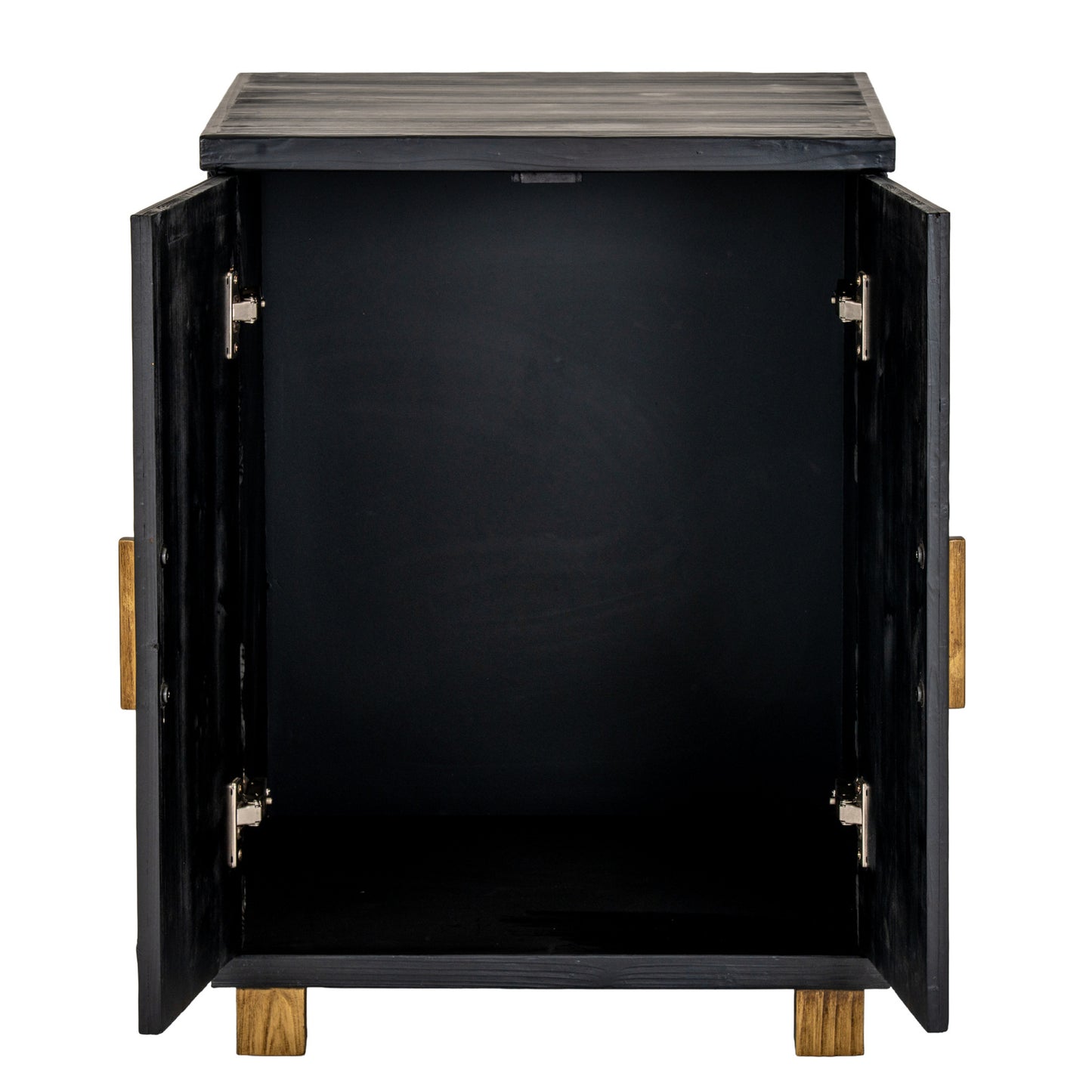 Matte Black Two-Door Accent Sideboard