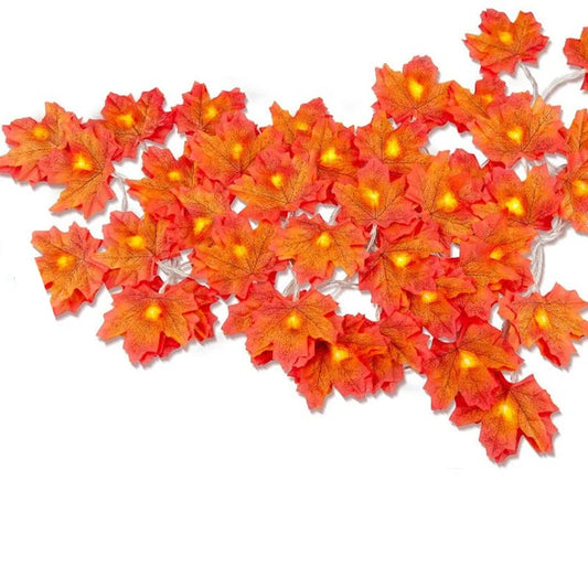 Autumn Leaf LED String Lights