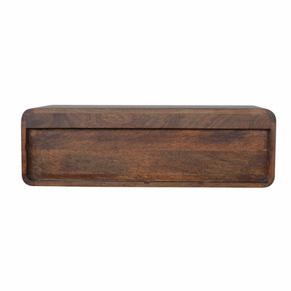 Floating Curved Open Console dimensions and scale reference