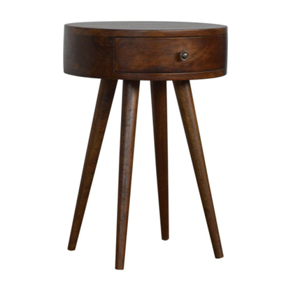 Nordic Circular Bedside Table