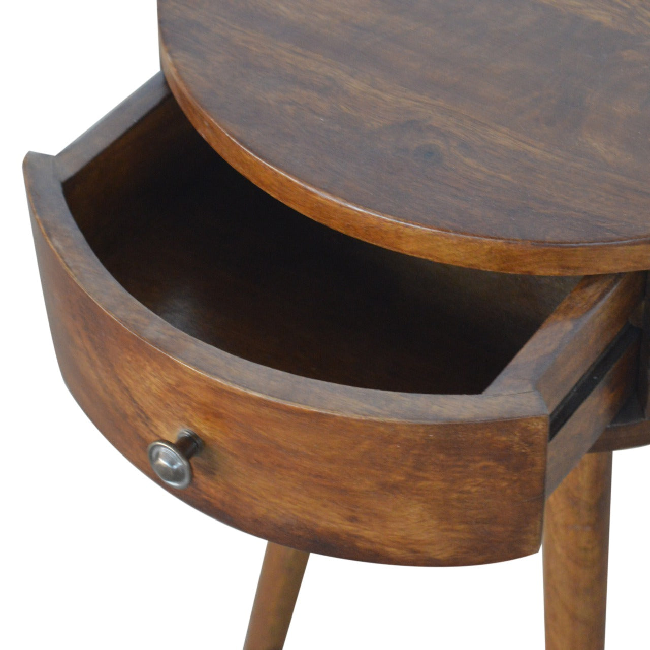 Nordic Circular Bedside Table