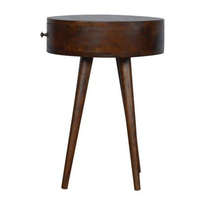 Nordic Circular Bedside Table