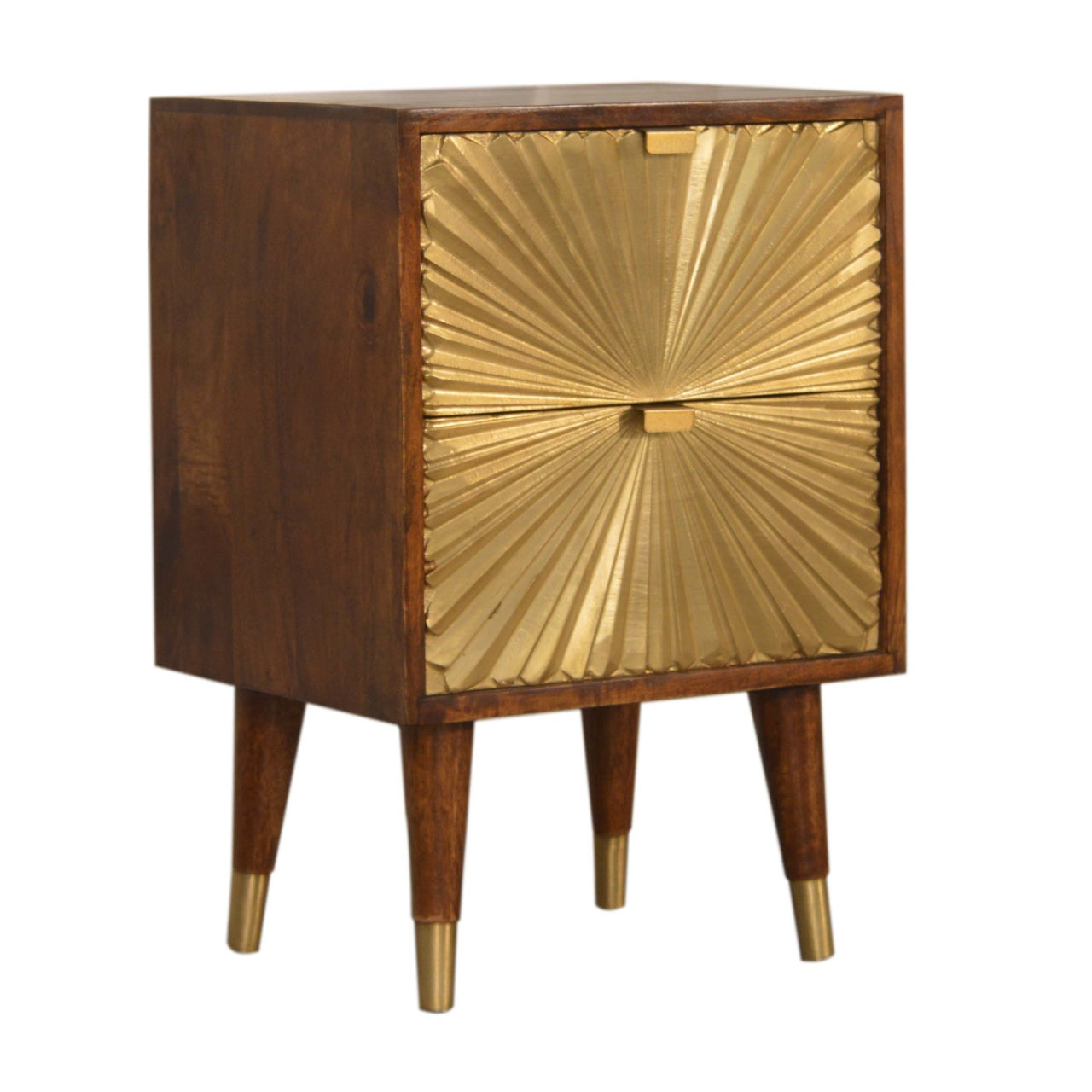 Manila Gold Bedside Table