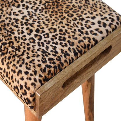 Velvet Tray Footstool