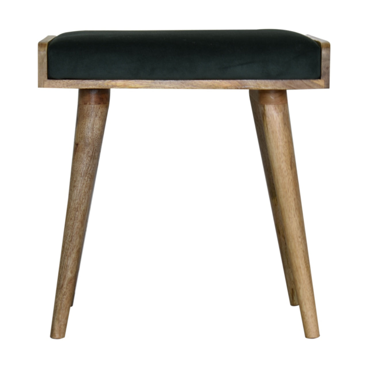 Velvet Tray Footstool
