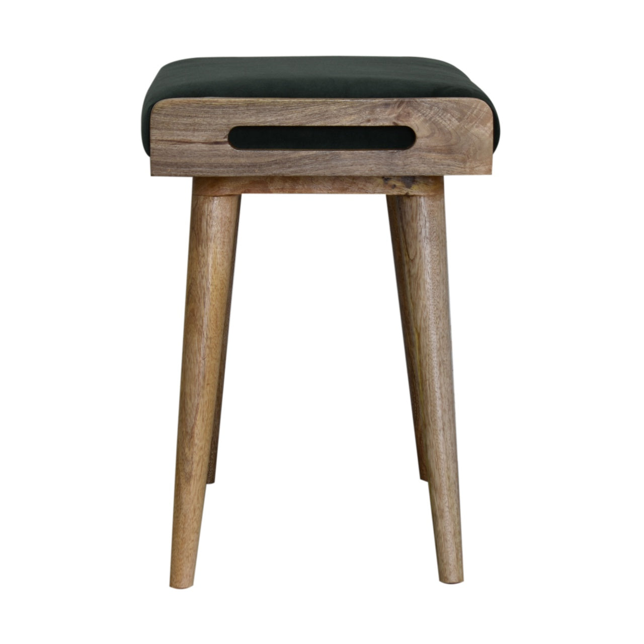 Velvet Tray Footstool