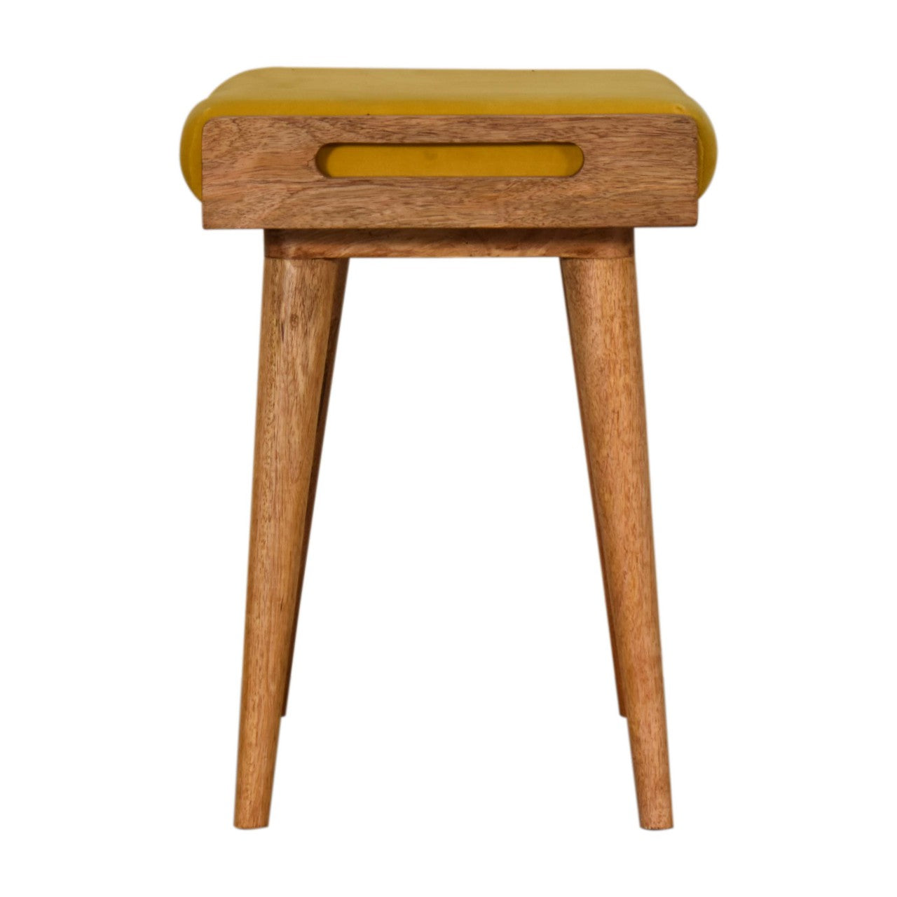 Velvet Tray Footstool