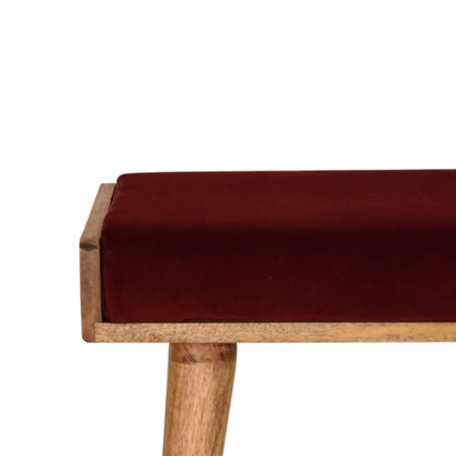 Velvet Tray Footstool