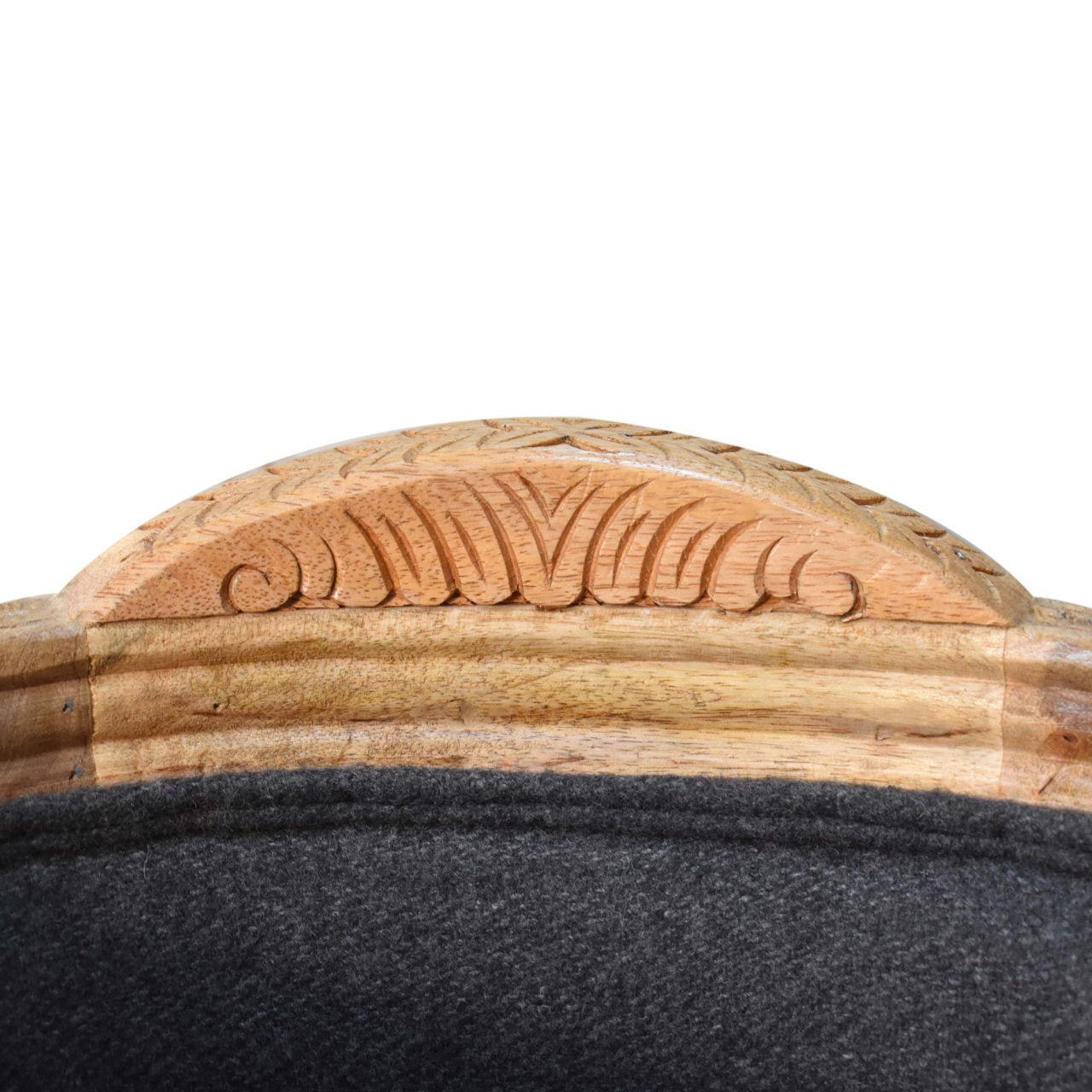 Carved Tweed Pet Bed