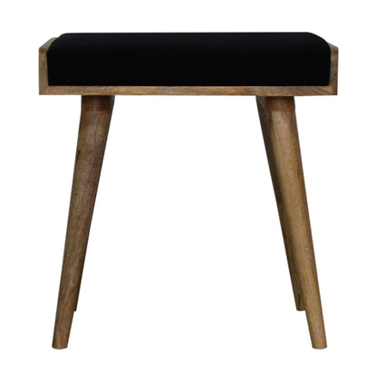 Velvet Tray Footstool