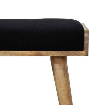 Velvet Tray Footstool