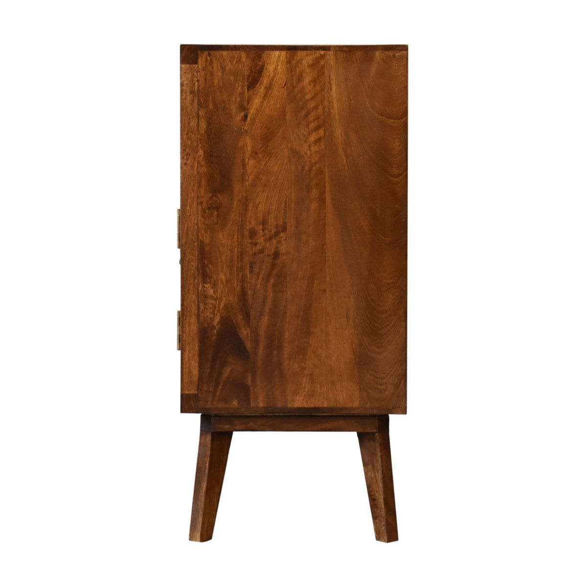 Wooden Embroidered Shelf Cabinet dimensions and scale reference