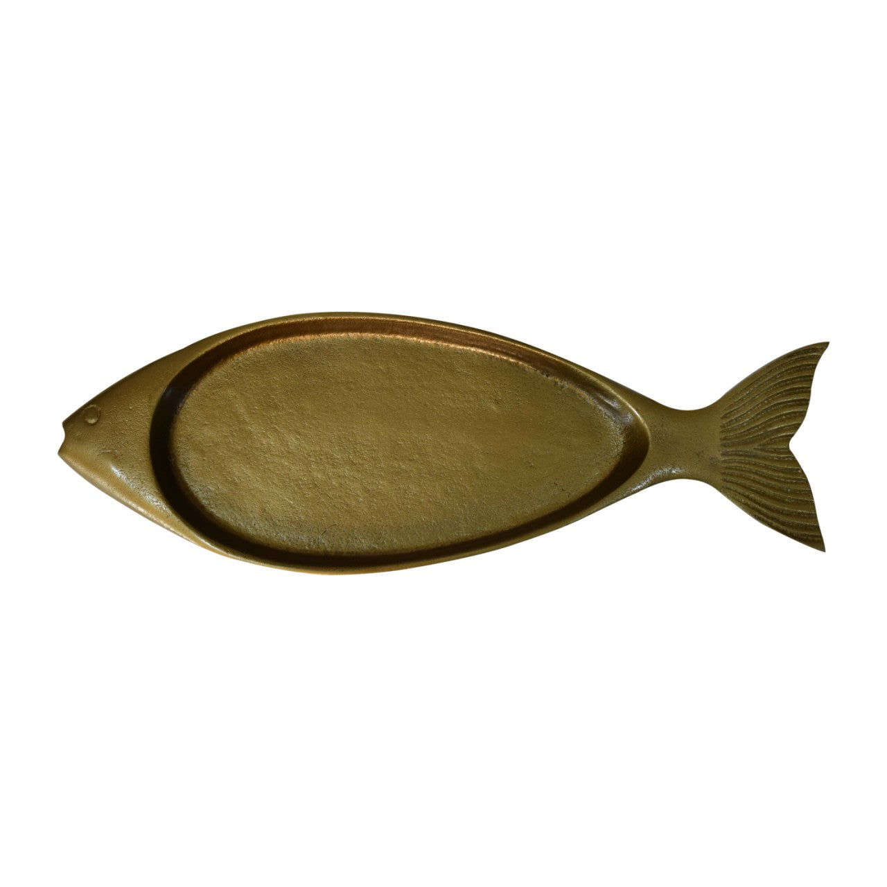 Antique Aluminum Fish Tray