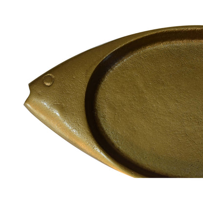 Antique Aluminum Fish Tray
