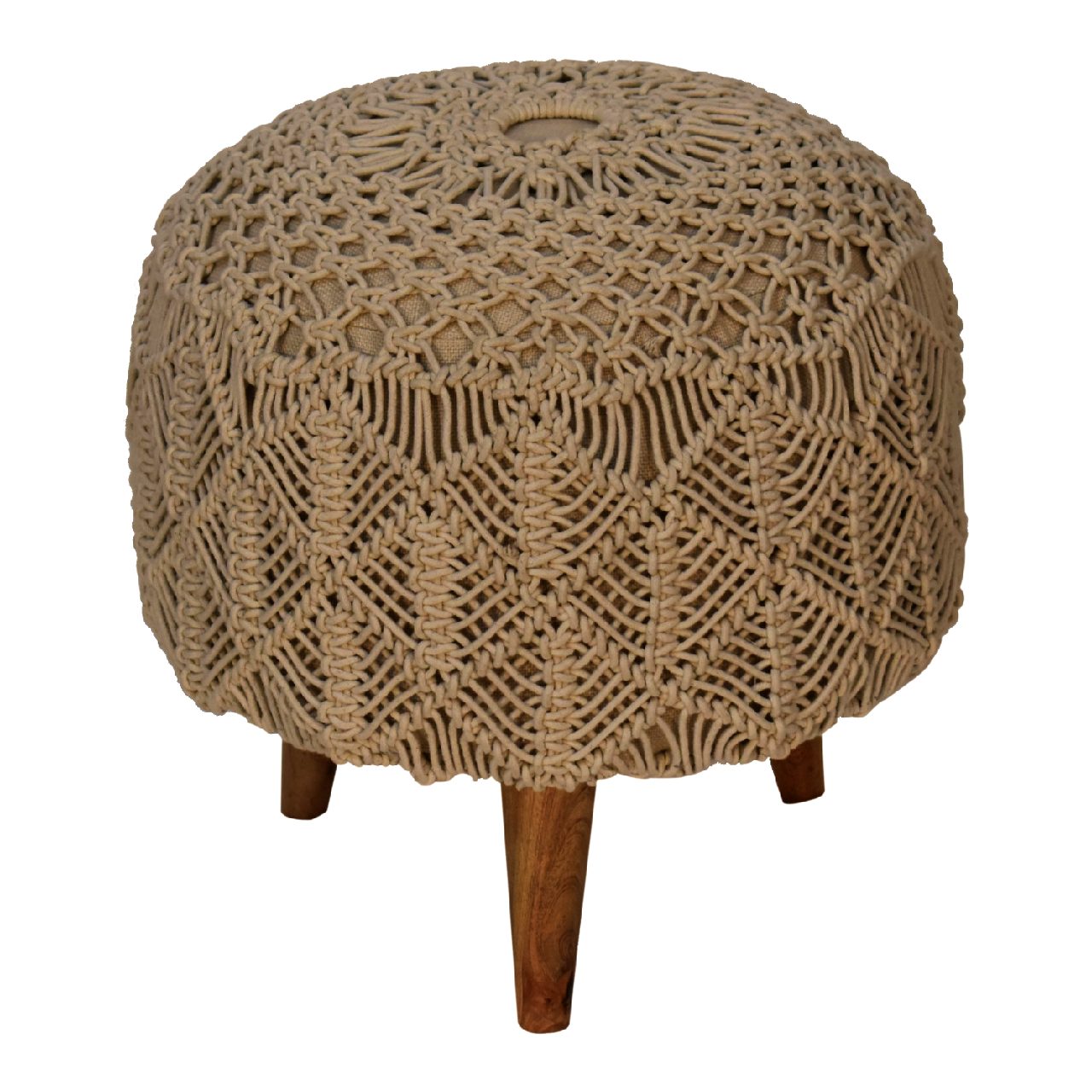 Handcrafted Crotchet Footstool
