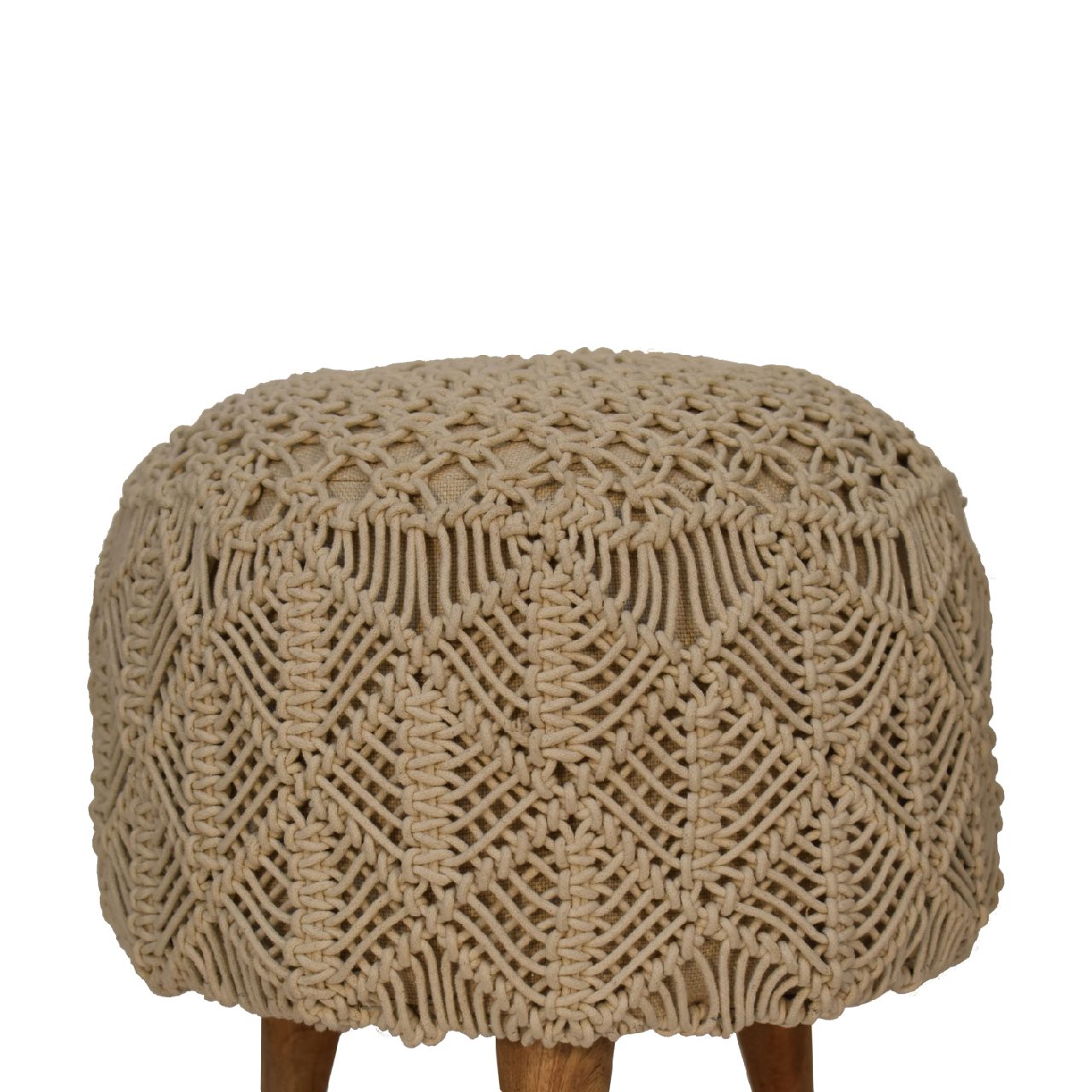 Handcrafted Crotchet Footstool
