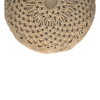 Handcrafted Crotchet Footstool