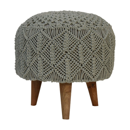 Handcrafted Crotchet Footstool