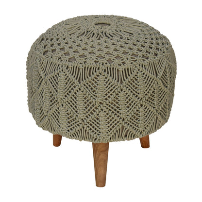 Handcrafted Crotchet Footstool