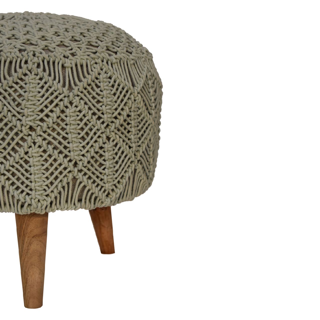 Handcrafted Crotchet Footstool