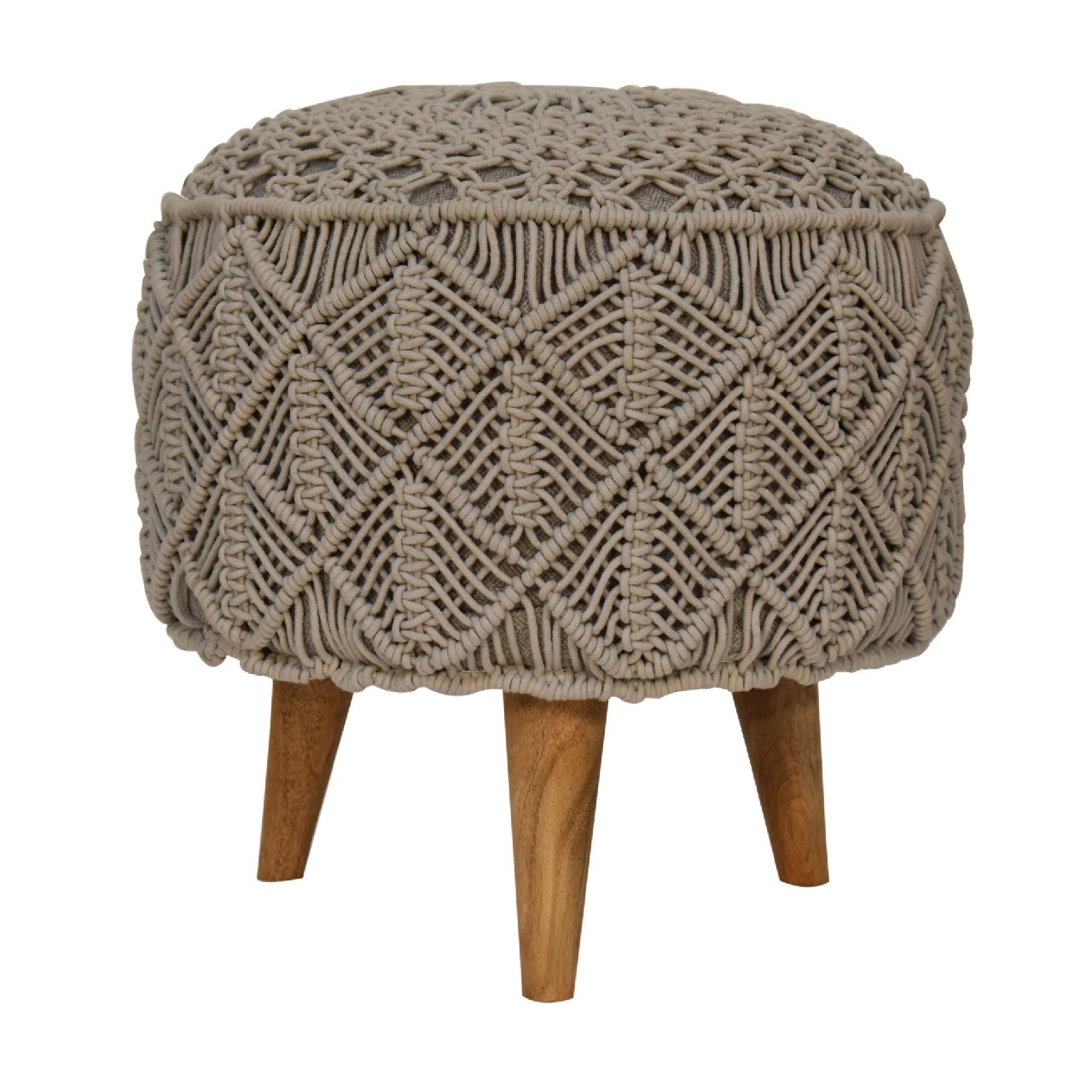 Handcrafted Crotchet Footstool