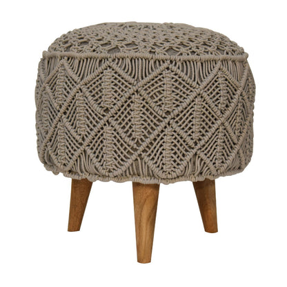 Handcrafted Crotchet Footstool