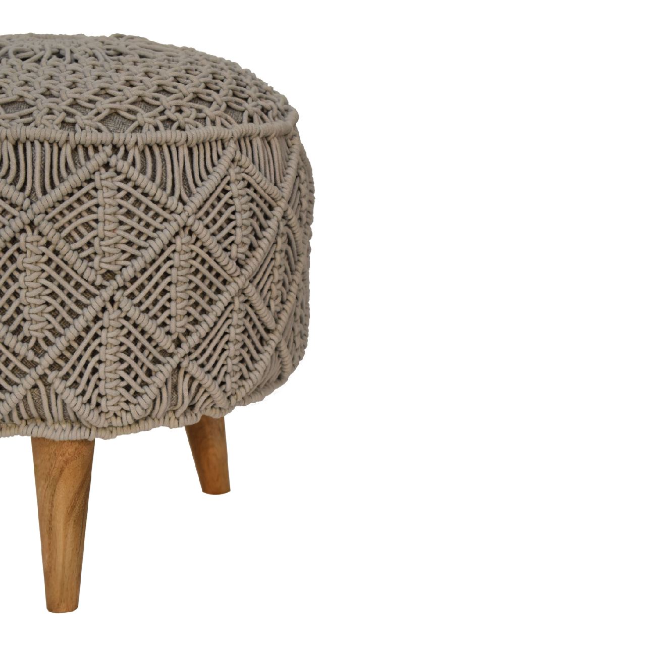 Handcrafted Crotchet Footstool