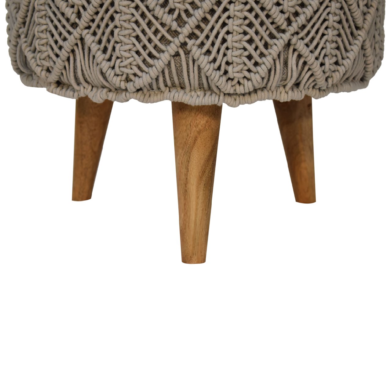 Handcrafted Crotchet Footstool