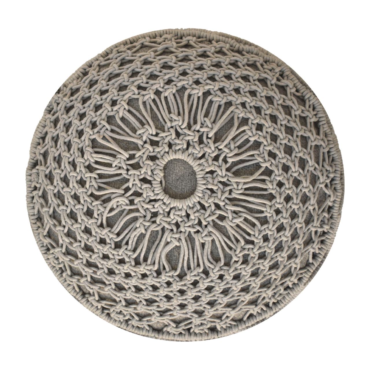 Handcrafted Crotchet Footstool